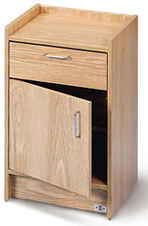 Hausmann Mobile Bedside Cabinet
